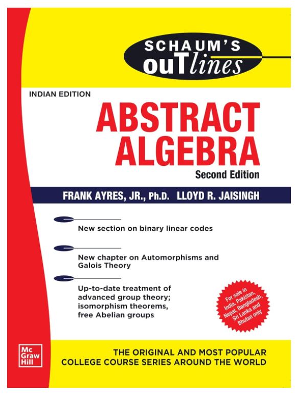 SCHAUM'S OUTLINE OF ABSTRACT ALGEBRA